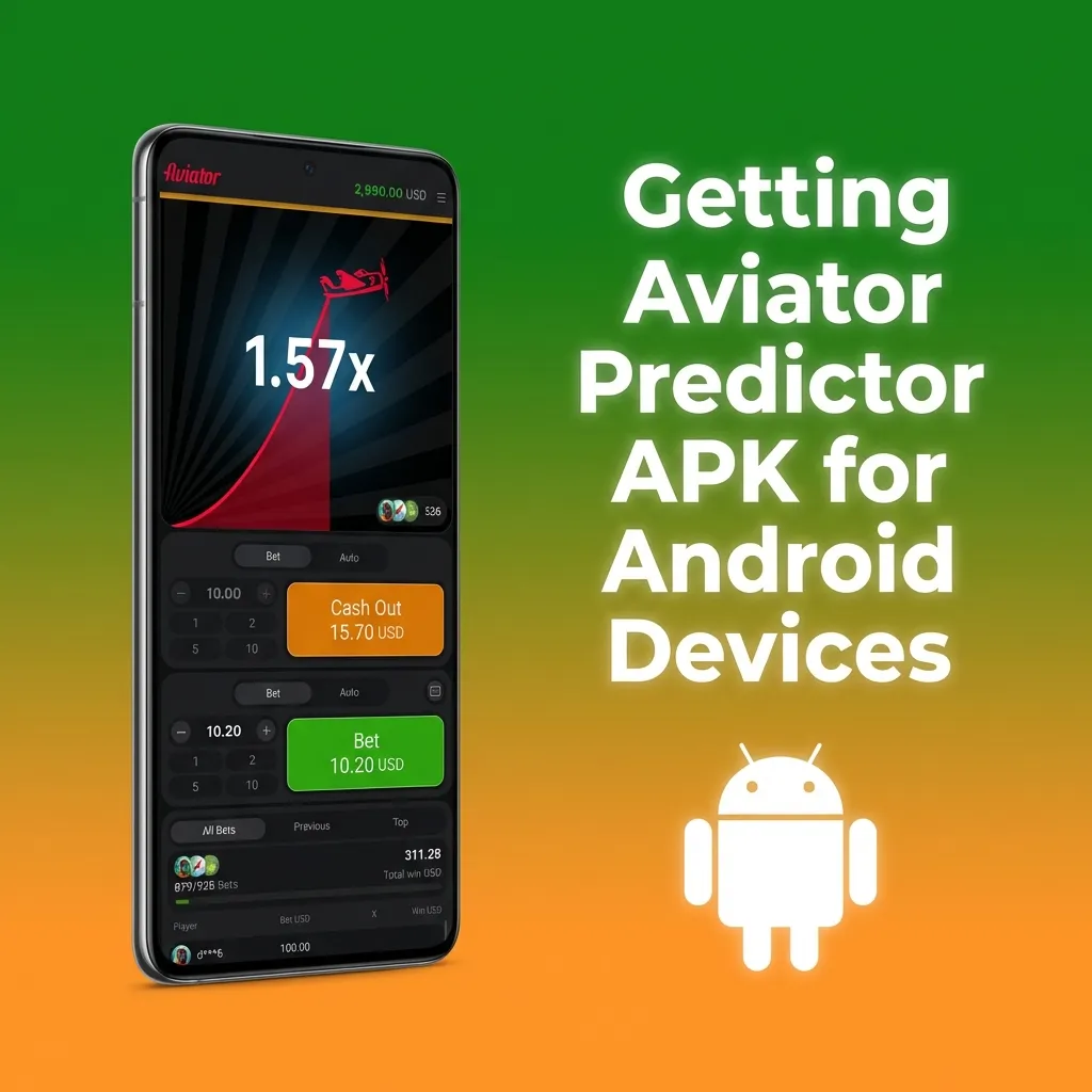 Android user installing Aviator Predictor APK file on smartphone with security warning notification displayed on screen