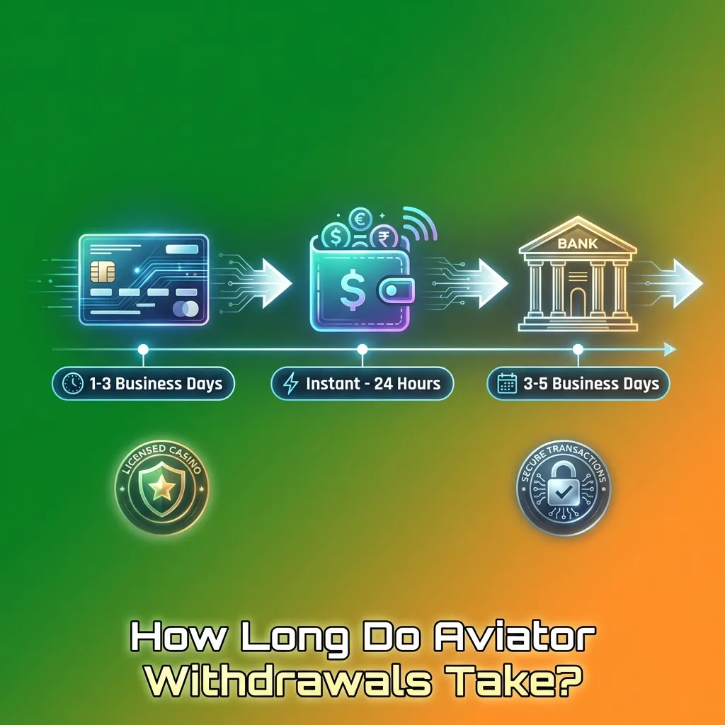 Aviator game withdrawal timeline chart showing processing times for UPI, bank transfers, crypto, and e-wallets methods