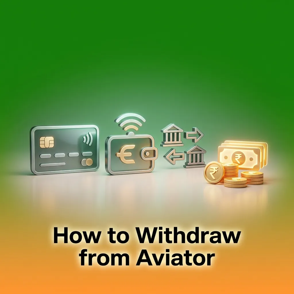 Steps showing withdrawal process in Aviator game: profile button, payment method selection, and amount entry