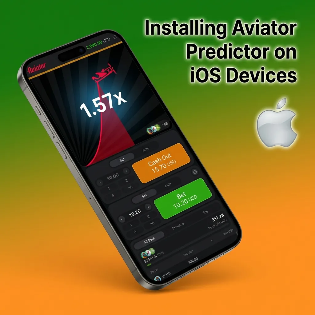Step-by-step guide showing how to install Aviator Predictor app on iPhone through third-party download method