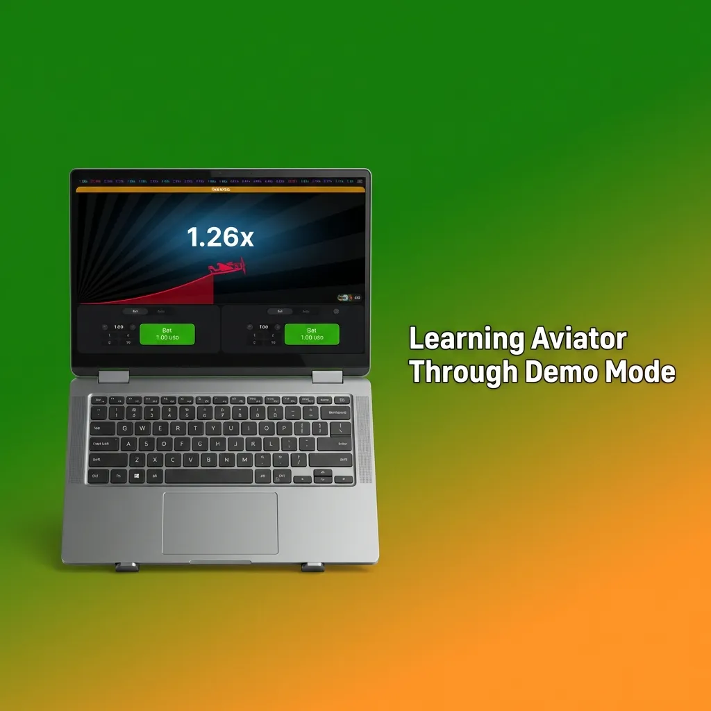 Players testing Aviator game in demo mode on casino interface with virtual balance and gameplay controls