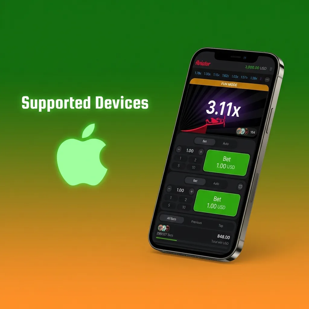 List of Apple devices including iPhone SE through iPhone 15 and various iPad models supporting iOS 12 or later PWA.