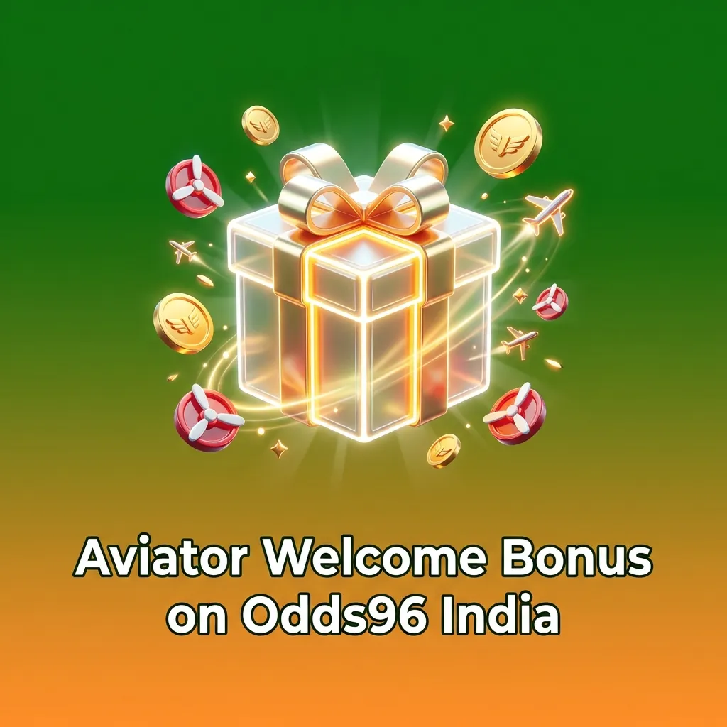 Odds96 India promotions page showing steps to claim Aviator casino welcome bonus with deposit requirements and activation