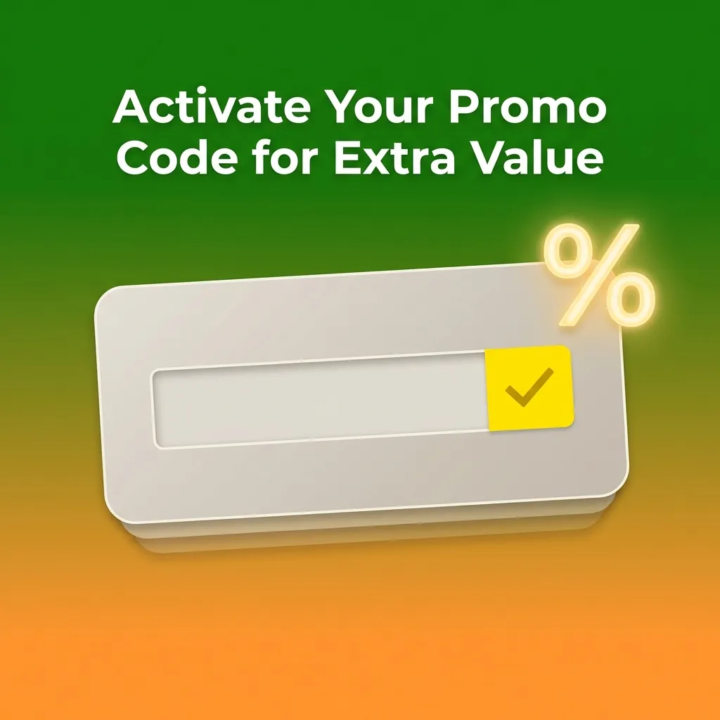 Dafabet promo code entry field on registration page showing bonus activation for extra betting value