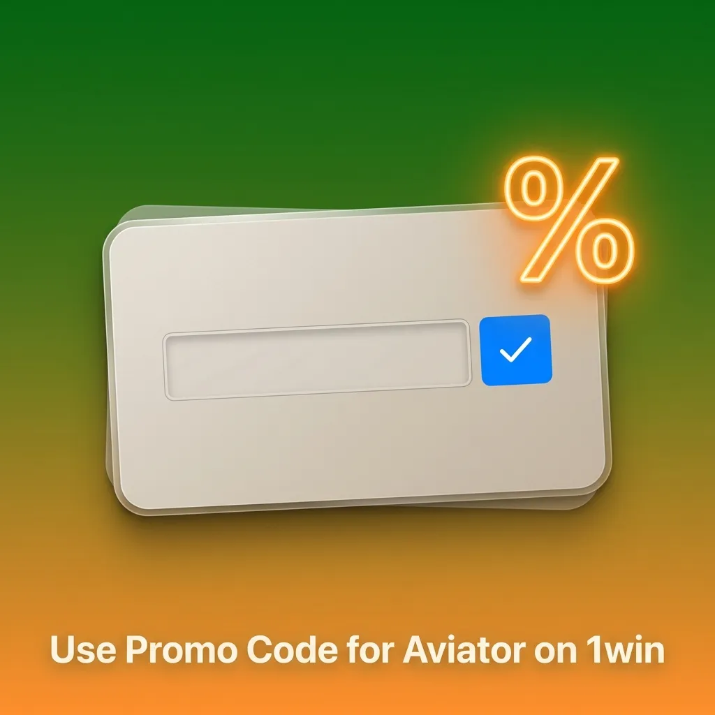 Player entering promo code 1WPLAY on 1win registration form to unlock Aviator game bonuses and extra value
