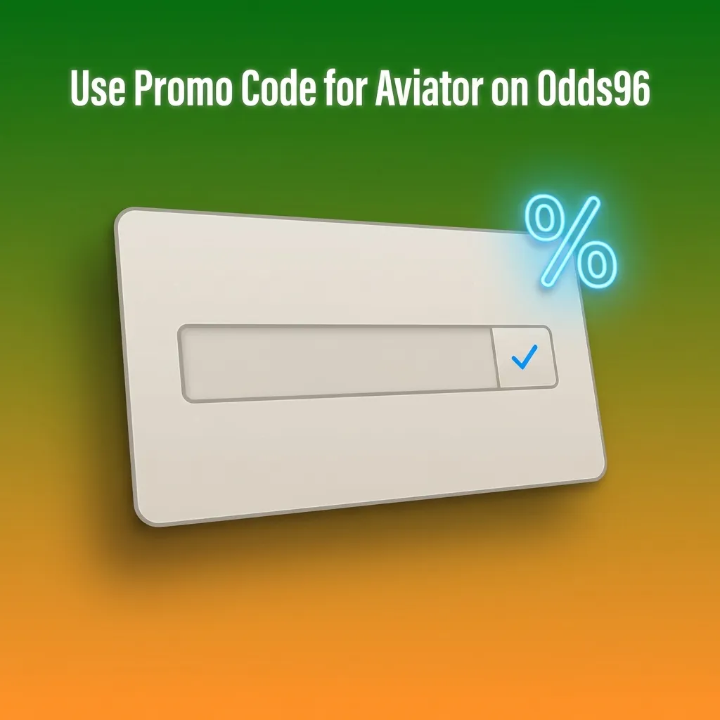 Odds96 promo code AVIATOR200 entry field for 10% bonus on Aviator game deposits