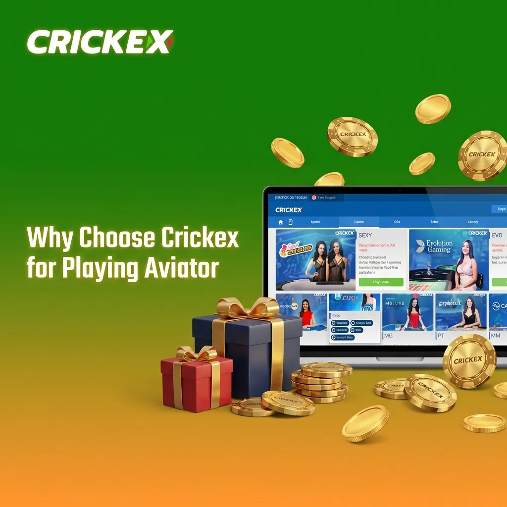 Crickex Aviator features including live chat, statistics dashboard, 97% RTP, UPI deposits, and 24/7 support for Indian players