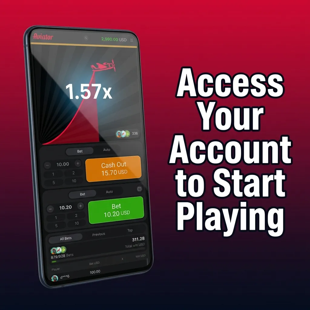 Casino login screen showing steps to access account: enter credentials, password, and click login button