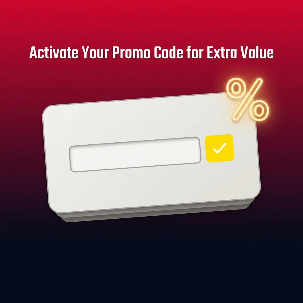 Dafabet promo code activation interface showing registration field and account promotions section