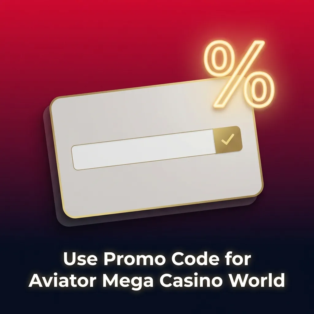 Person entering promo code FLYWIN on Aviator Mega Casino World registration or cashier page to unlock bonus offers