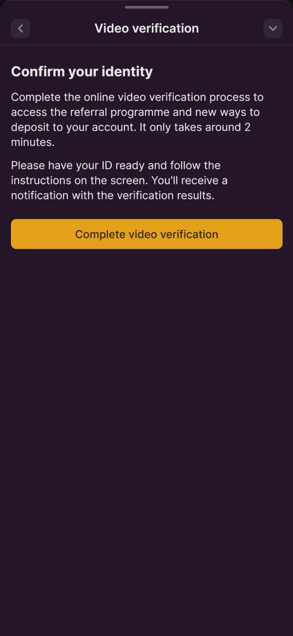 Verify your account to unlock full Aviator access on Batery.