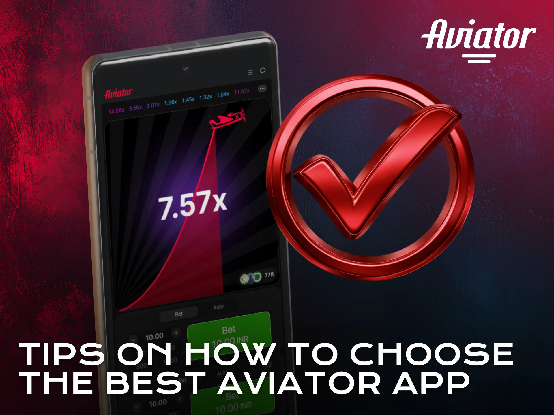 Follow useful tips to choose the best Aviator application for gaming.