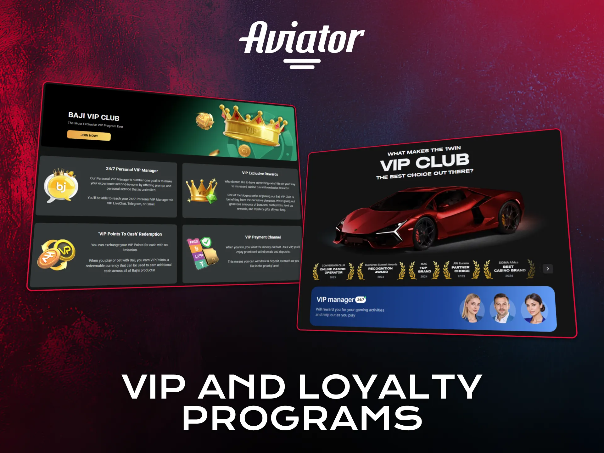 Join VIP programs to receive exclusive Aviator bonus rewards.