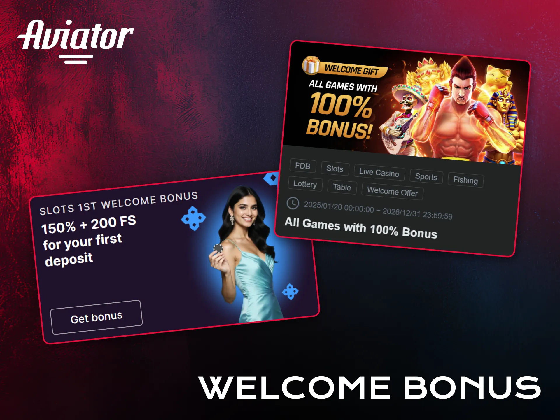 Claim welcome bonus offers to begin playing Aviator with extra funds.