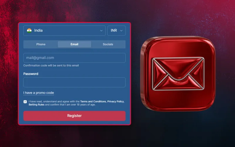 Sign up with email to access Aviator features quickly.