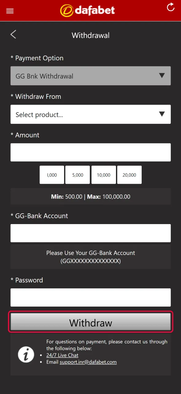 Confirm transaction to complete Aviator withdrawal successfully.